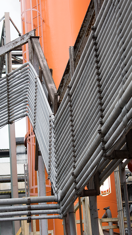 Wire Pipeline Installation project